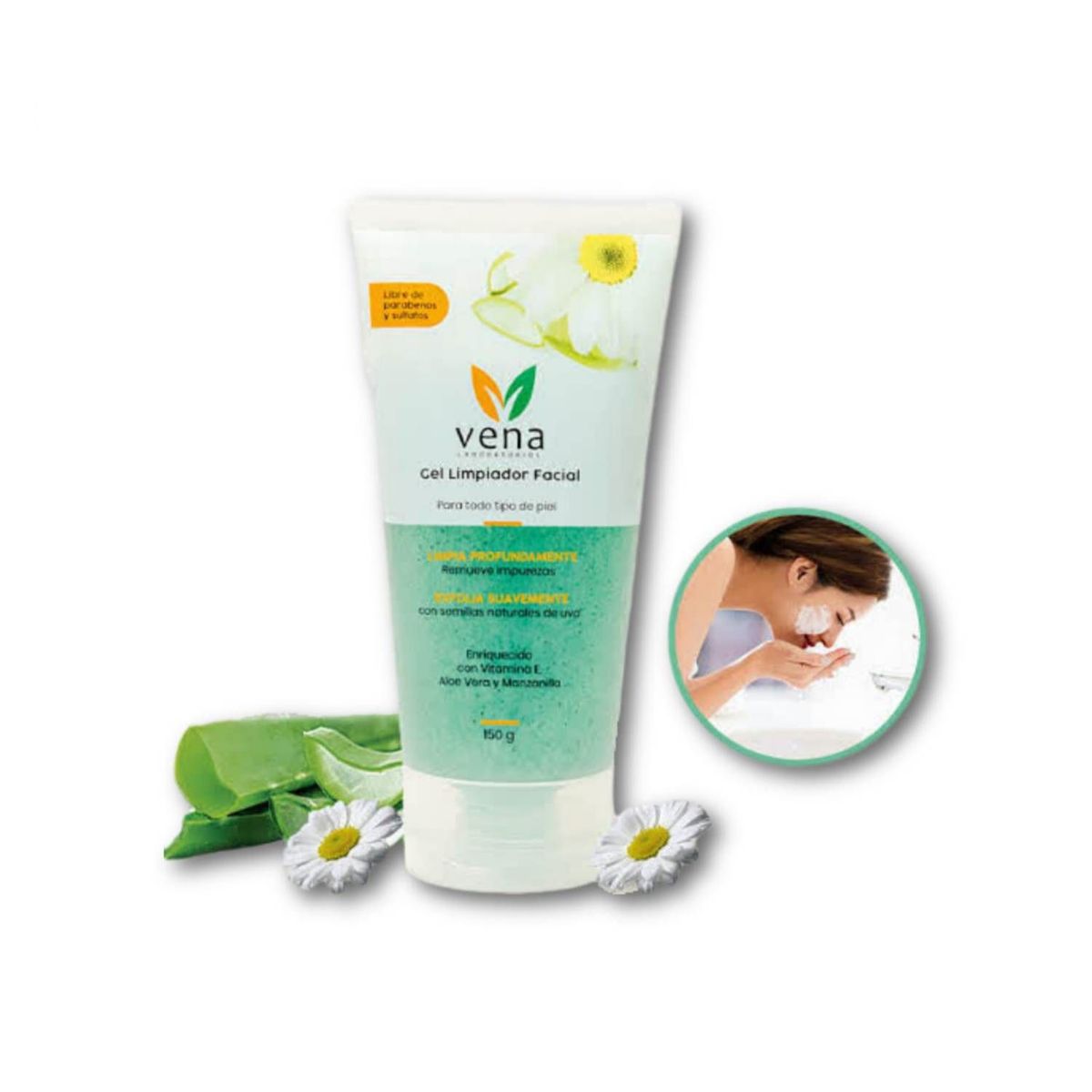 GENERICO - Gel Limpiador Facial VENA 150 gr