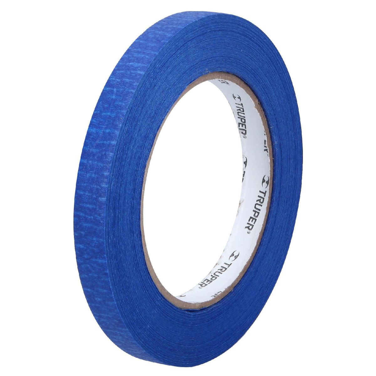 TRUPER - Cinta masking  azul de 1/2" x 50 m para pintor, Truper
