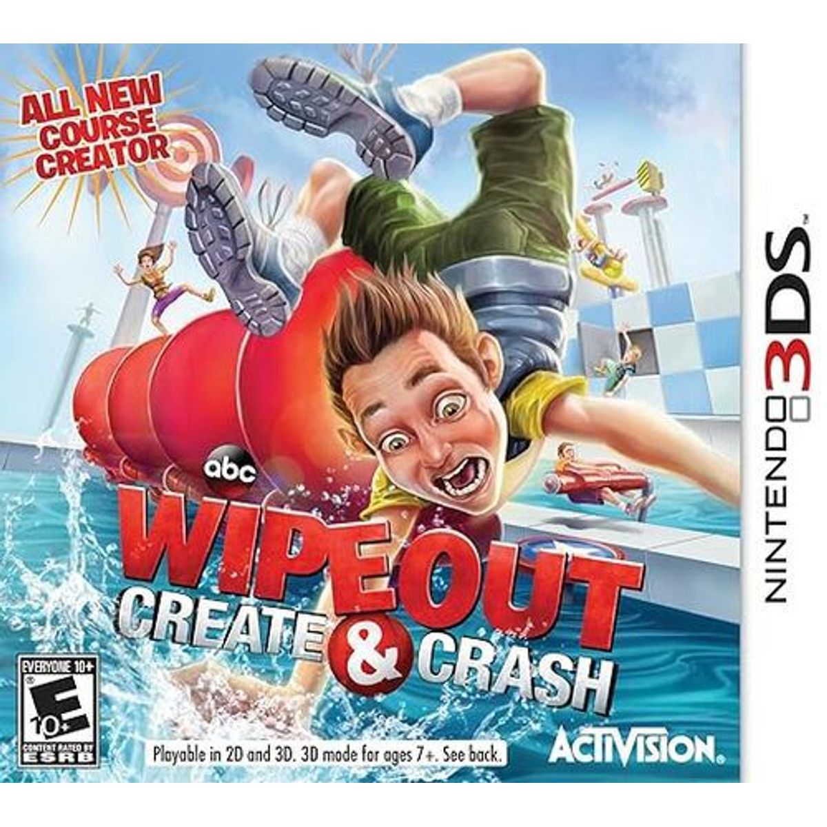 NINTENDO - Nintendo 3Ds - abc Wipeout Create and Crash