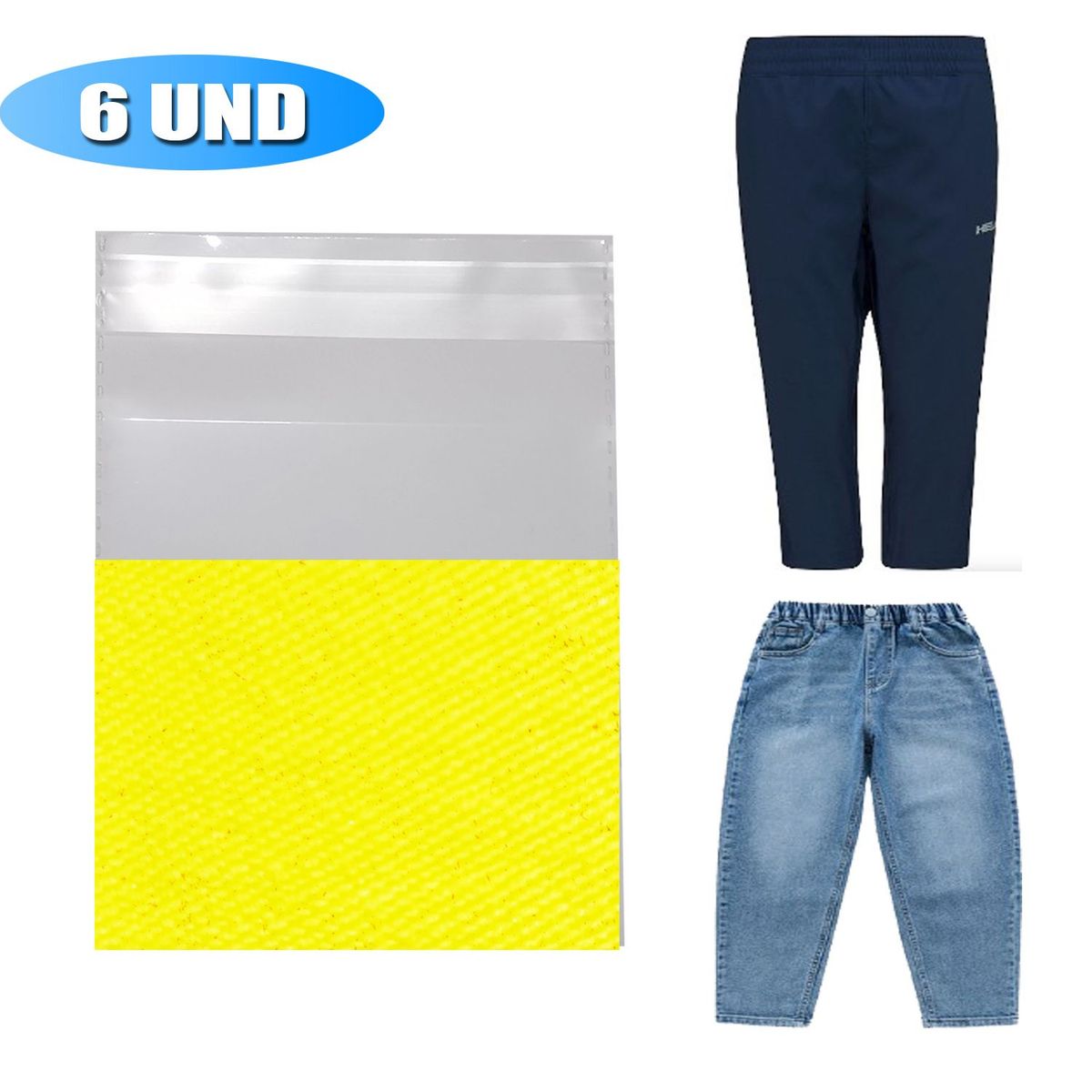 GENERICO - Tinte Para Teñir Ropa tela De Color amarillo patito 6UND
