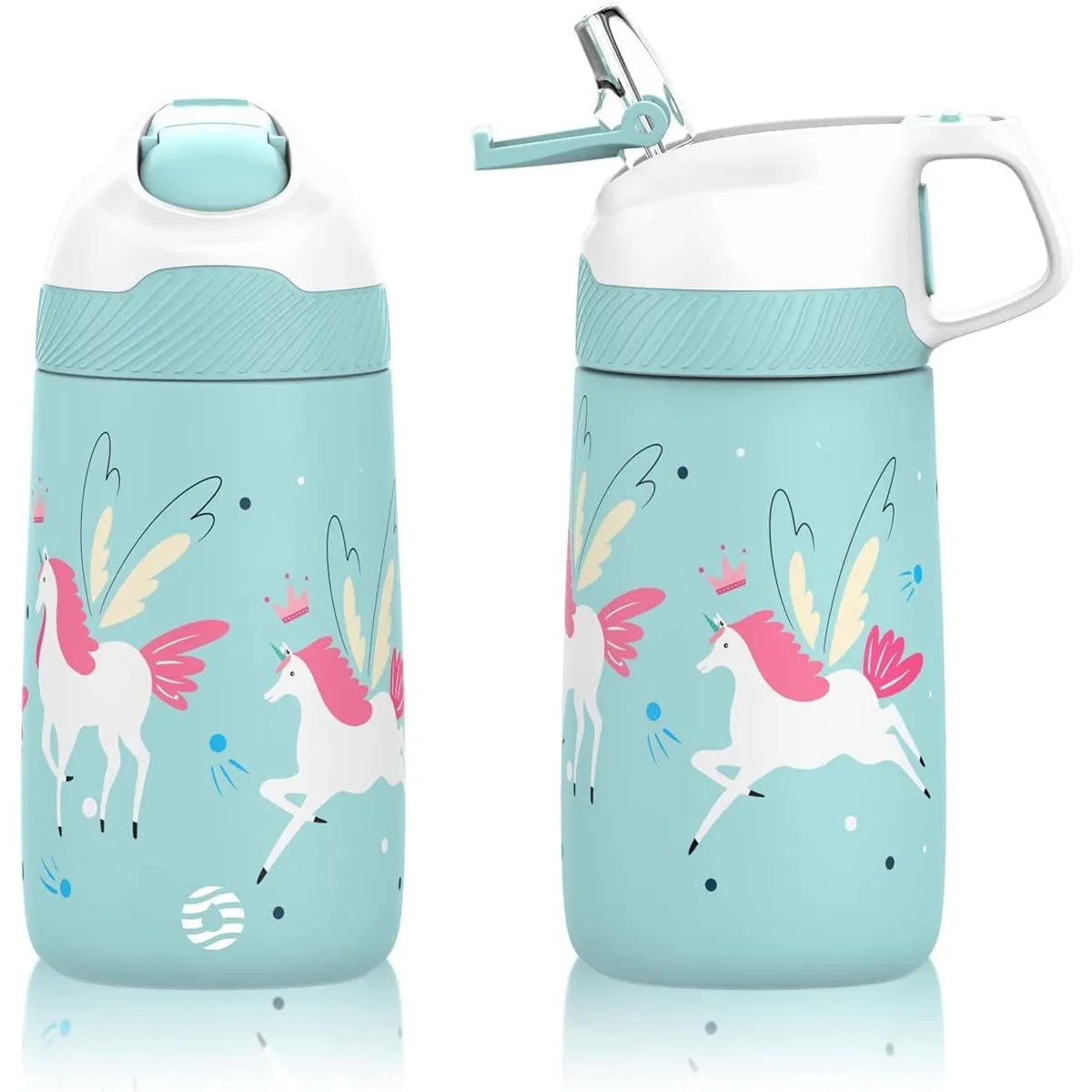 FJBOTTLE - FJBottle - Botella infantil de agua con aislamiento de acero inoxidable 350 ml