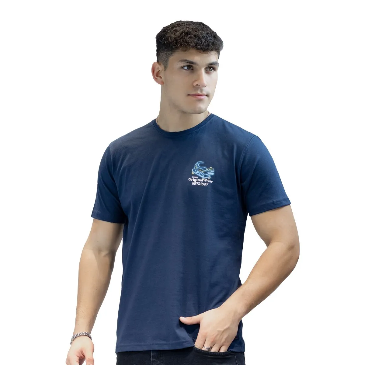 RIFF&RAFF - Polo Manga Corta Hombre Neon RIFF&RAFF