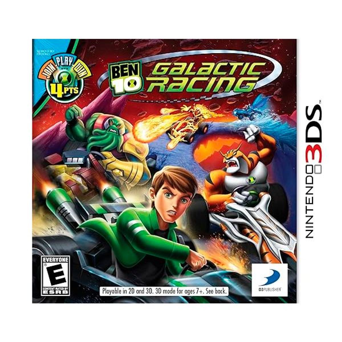 NINTENDO - Nintendo 3Ds - Ben 10 Galactic Racing