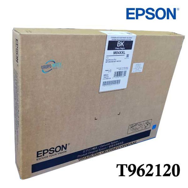 EPSON - Tinta Epson T962120 M04Xxl Negro Para Wf-M5299 M5799