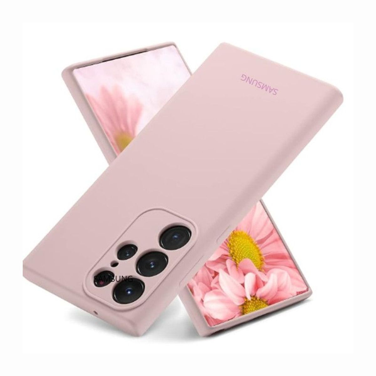 CASE - Case Silicona Para Samsung S23 Ultra - Nude