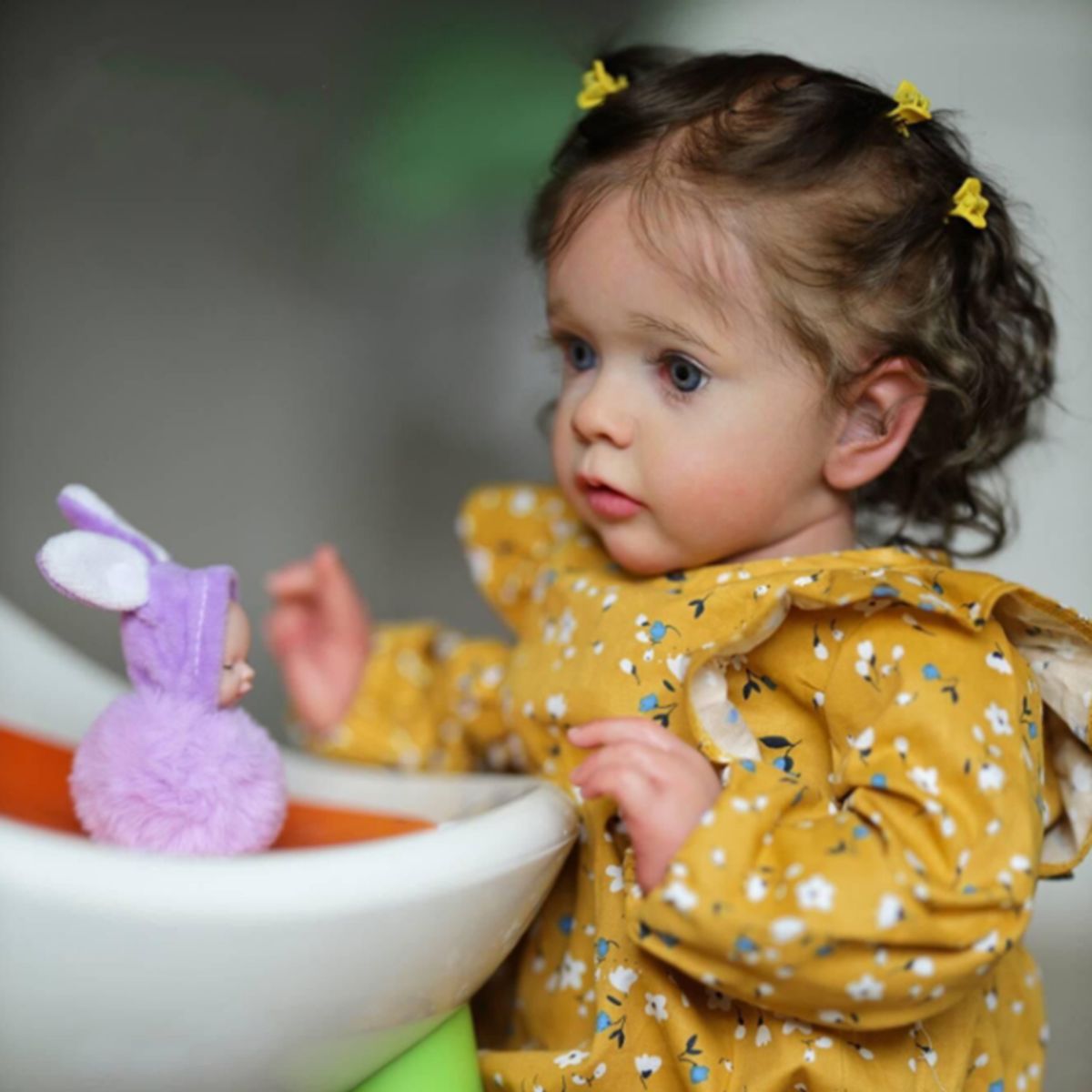 GENERICO - Muñeca reborn - pintura 3D - 60cm