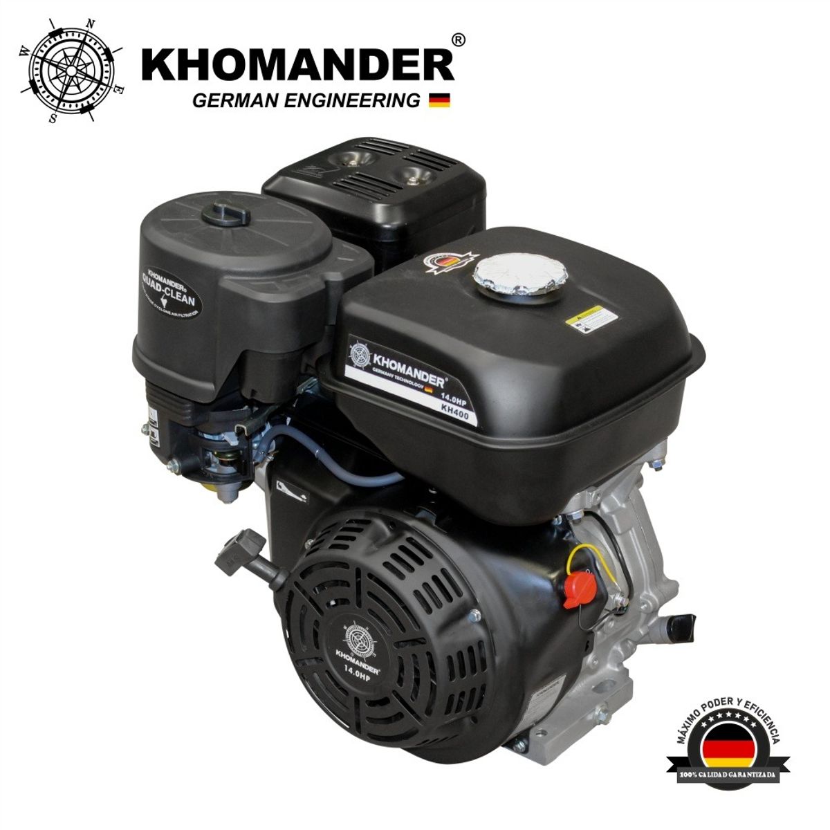 KHOMANDER - MOTOR GASOLINERO 14HP - KHOMANDER