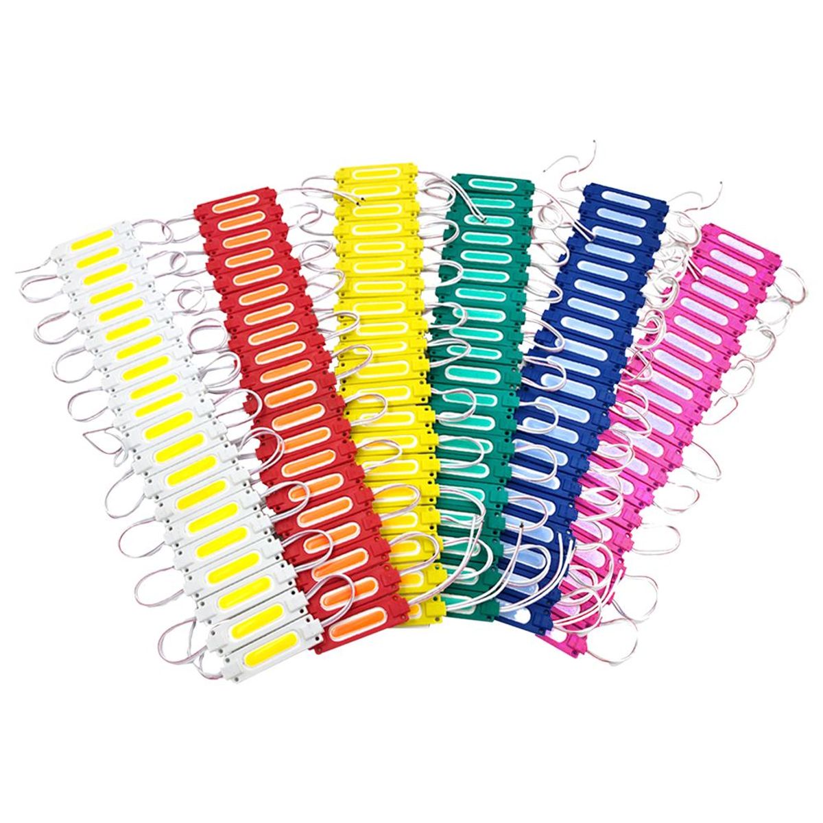 KOBO - Capsulas Led Tira Cob Plancha De 20uni en 12v Moto Auto Kobo