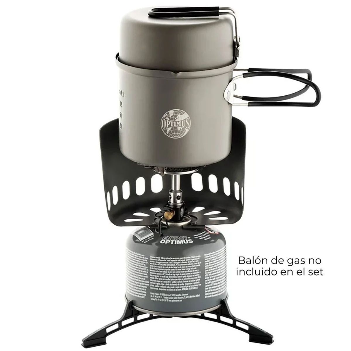 GENERICO - Set cocina para 1 a 2 personas Elektra Crux Lite - Optimus