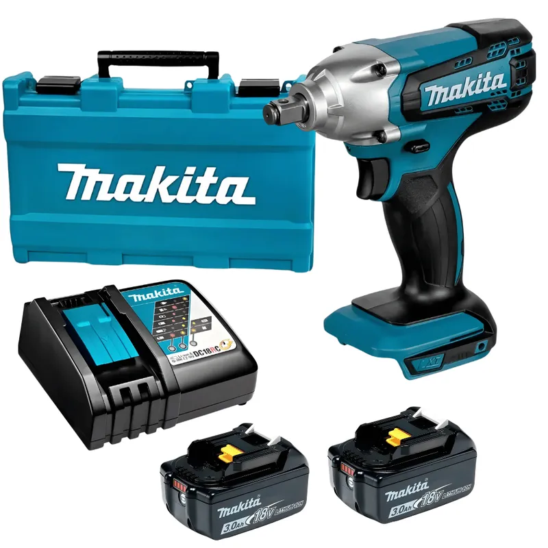 MAKITA - Makita Llave De Impacto 1/2 190 Nm Lxt 2 X 3.0 Ah DTW190RFE