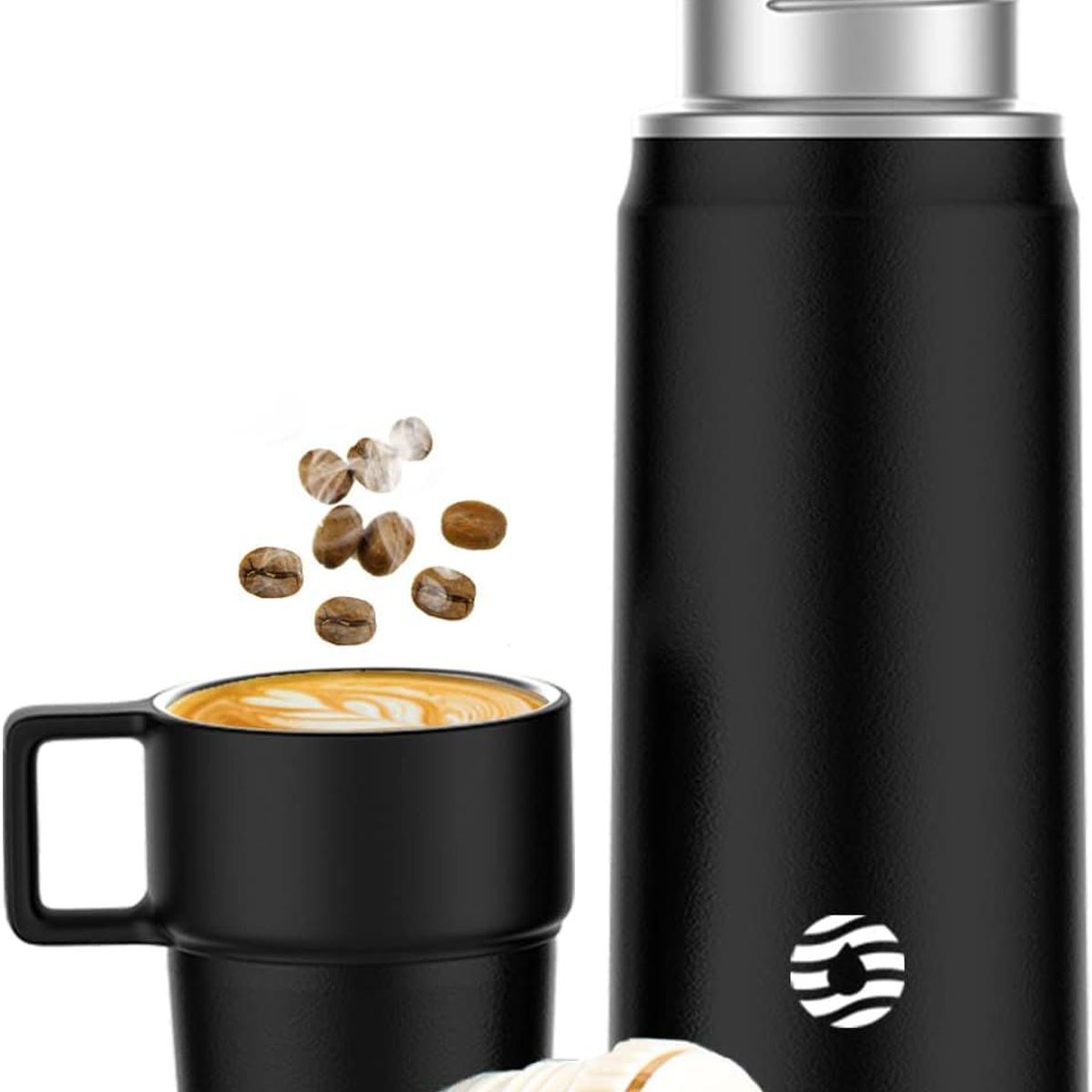 FJBOTTLE - FJBottle - Termo con aislamiento y tapa libre de BPA en forma de taza 850ml