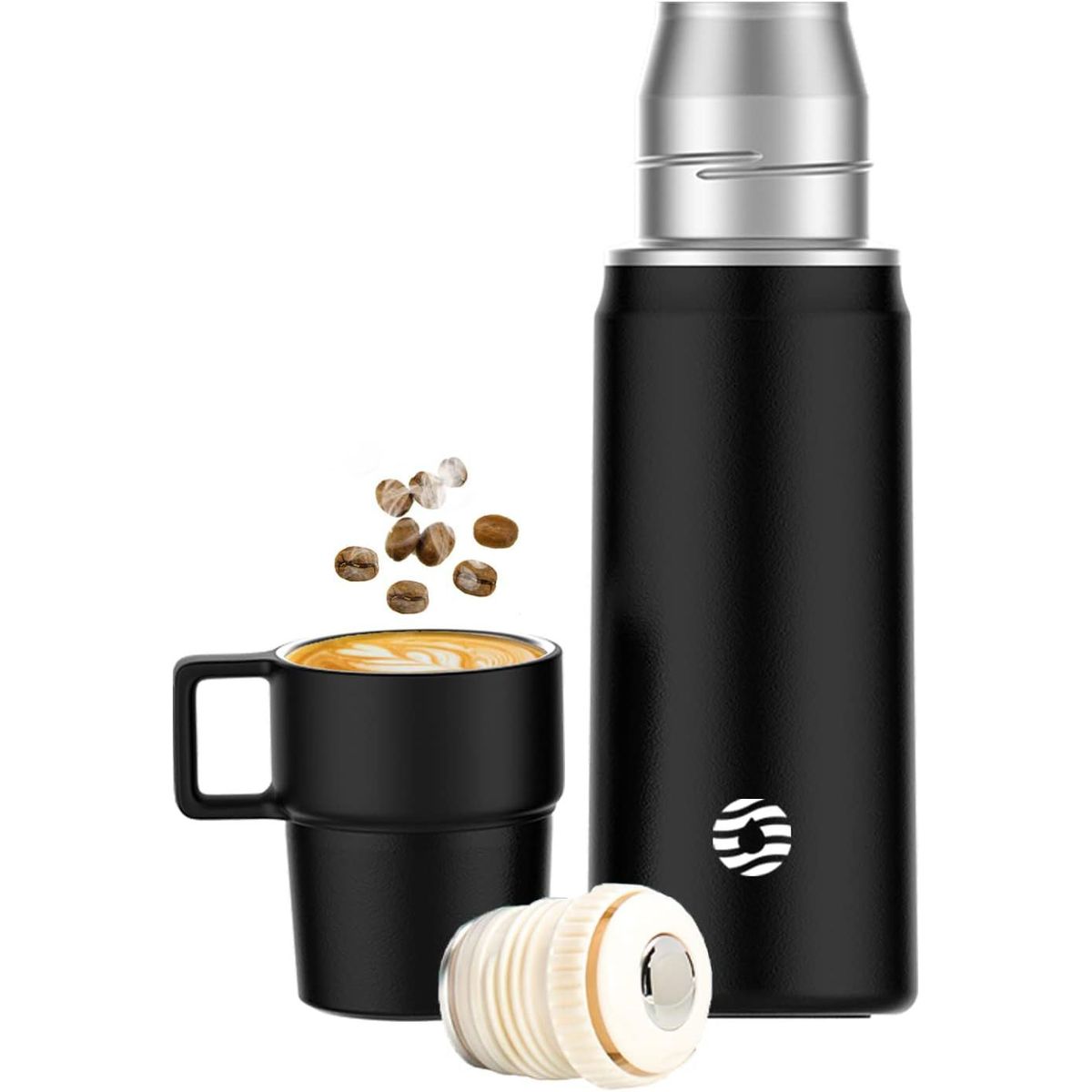 FJBOTTLE - FJBottle - Termo con aislamiento y tapa libre de BPA en forma de taza 850ml