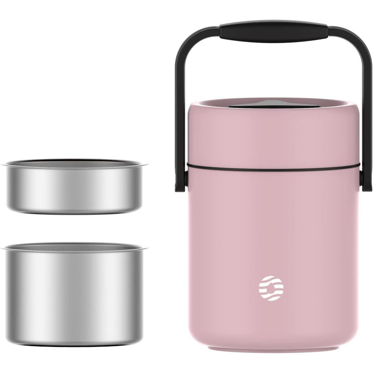 FJBOTTLE - FJBottle - Termo lonchera de almuerzo 1600ml - Rosa
