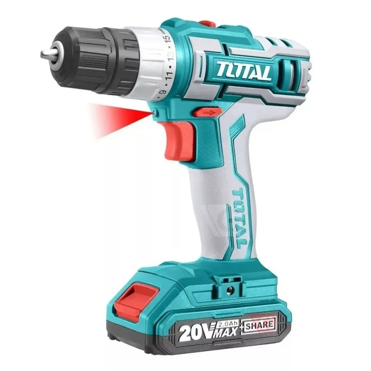 TOTAL TOOLS - Taladro inalámbrico   20V – TDLI20024