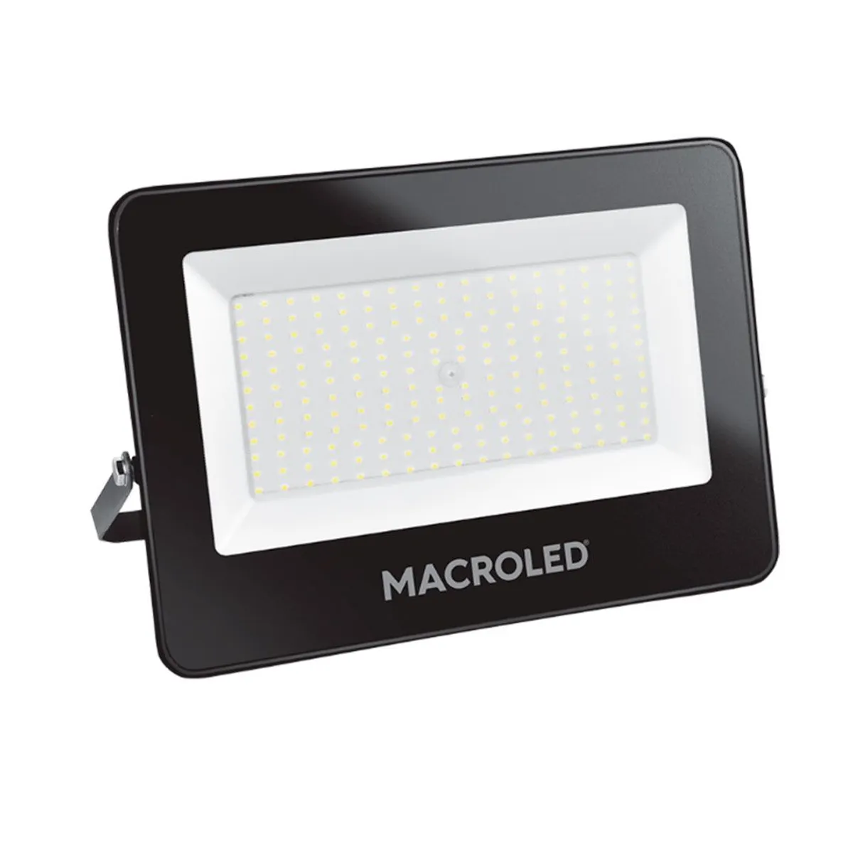 GENERICO - Reflector Led Negro 200W Ip65 100-240Vac Luz Fría 6500K - MACROLED