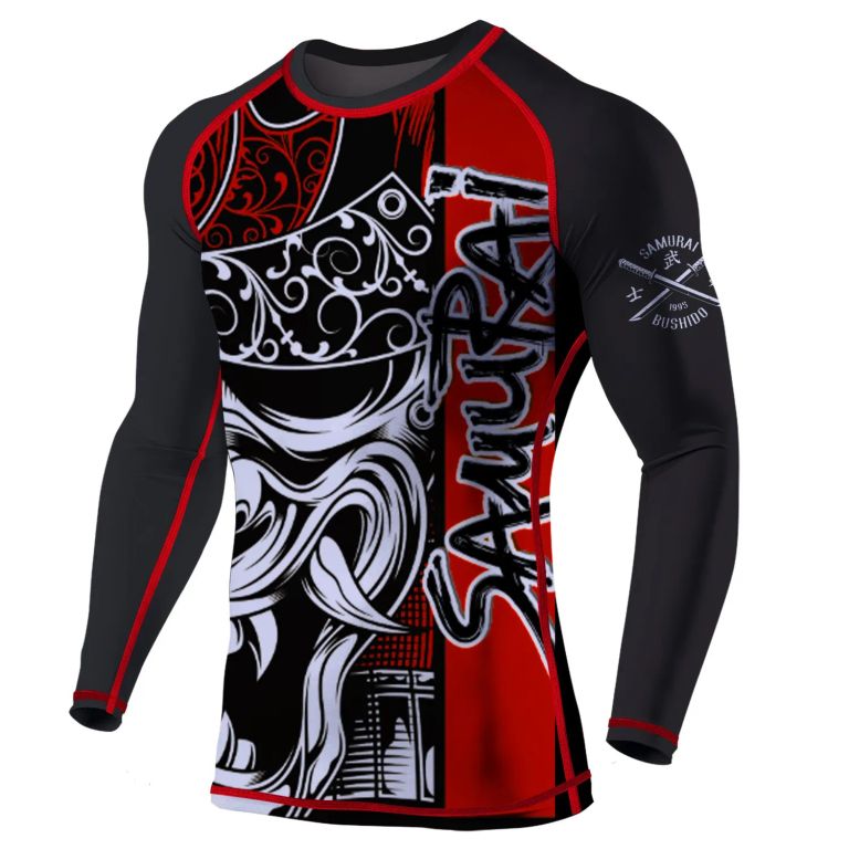 Polo Licra Compresor Skull Samurai TIO Rashguard GENERICO | Falabella Perú
