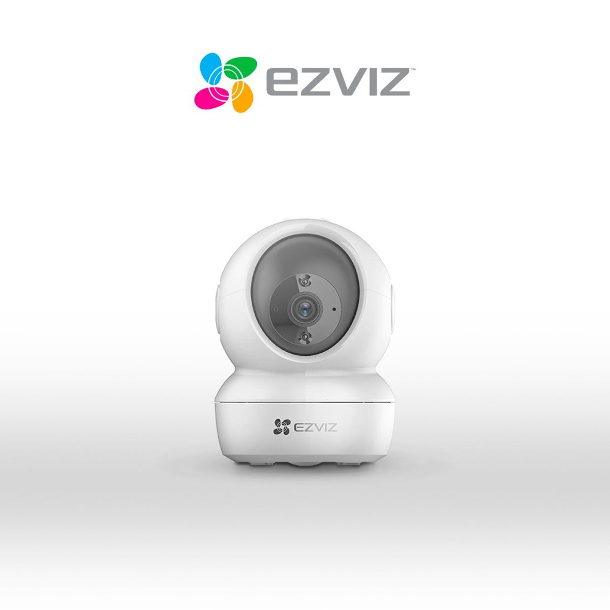 EZVIZ - Càmara de seguridad H6C PRO 2K 4MP de lente 360º y doble banda SD 64GB