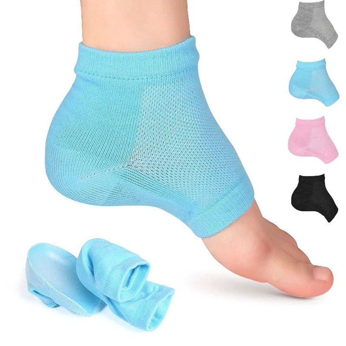 GENERICO - TALONERAS DE TELA CON GEL Y AROMATIZANTE 1 PAR