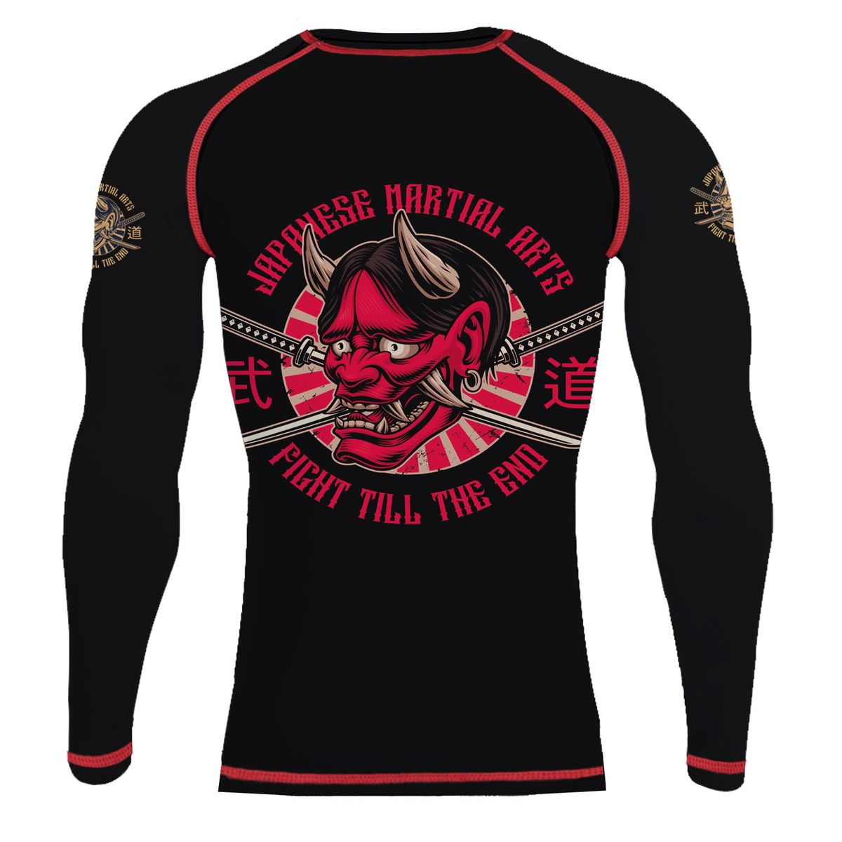 GENERICO - Rashguard Polo Licra Compresor DEMON SKIN