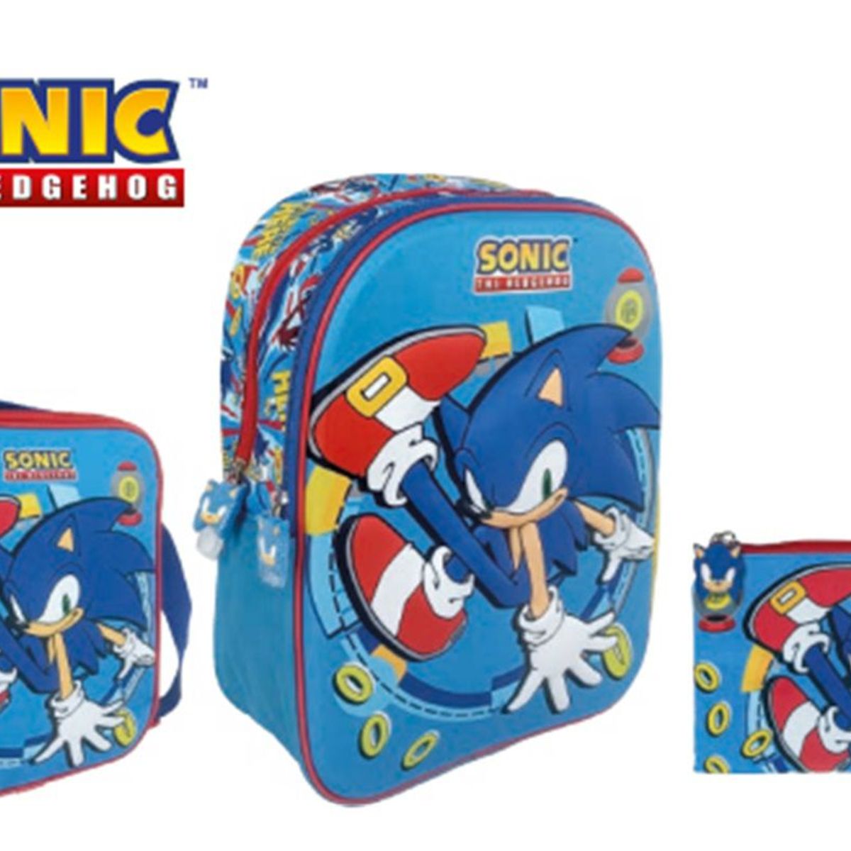 SCOOL - Set de Mochila Niño Ranger Sonic