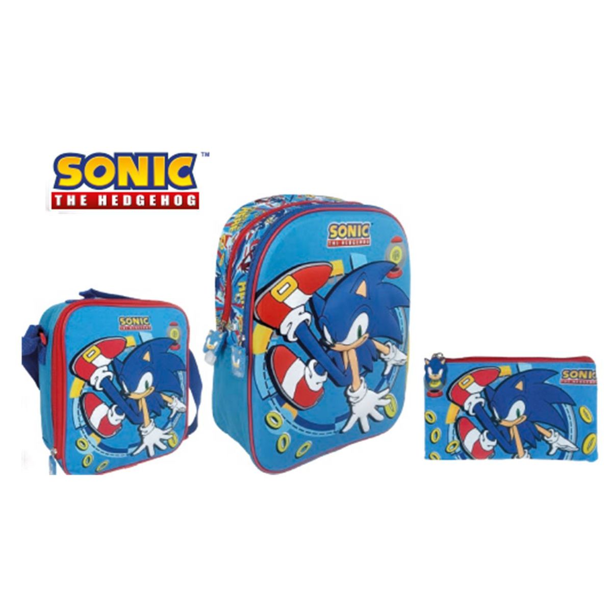 SCOOL - Set de Mochila Niño Ranger Sonic
