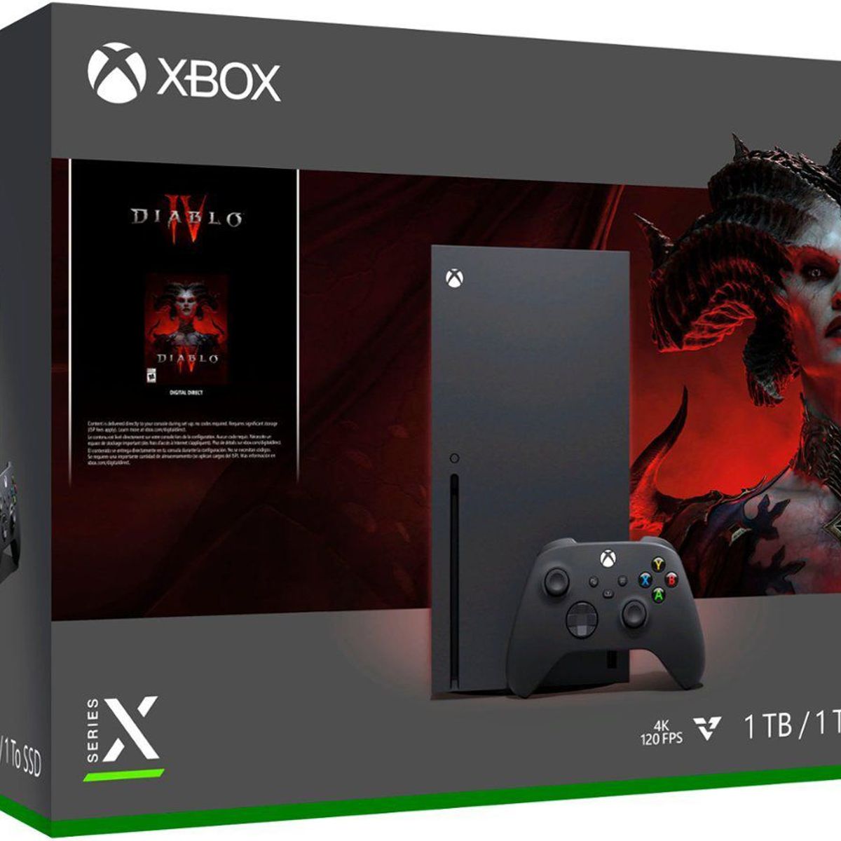 MICROSOFT - Microsoft - Xbox Series X 1TB Console - Diablo IV Bundle