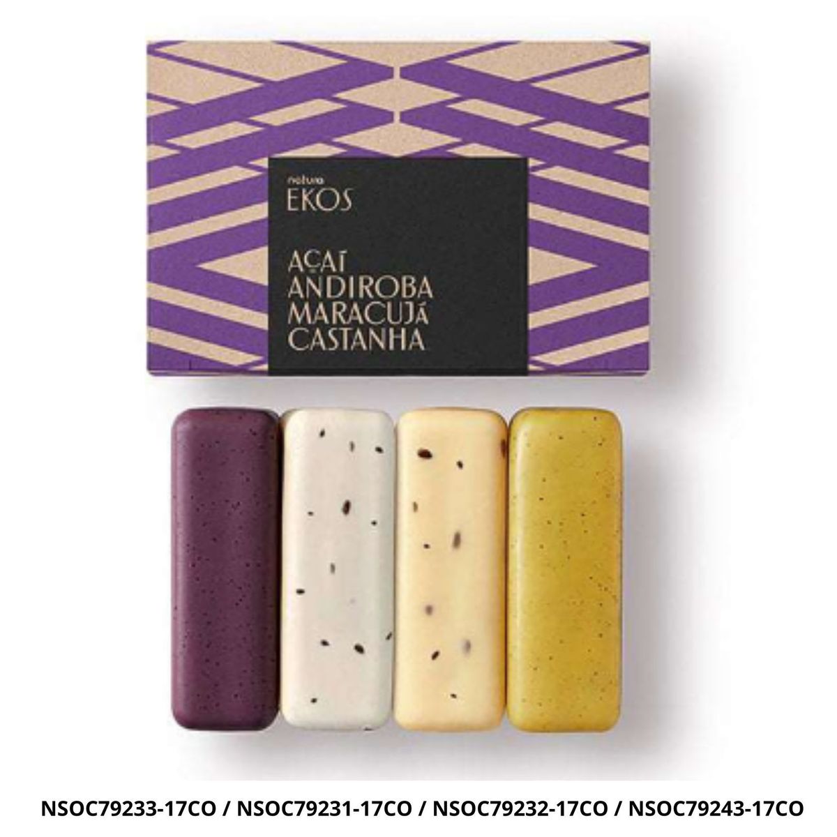 NATURA - Jabones Ekos Exfoliantes Surtidos