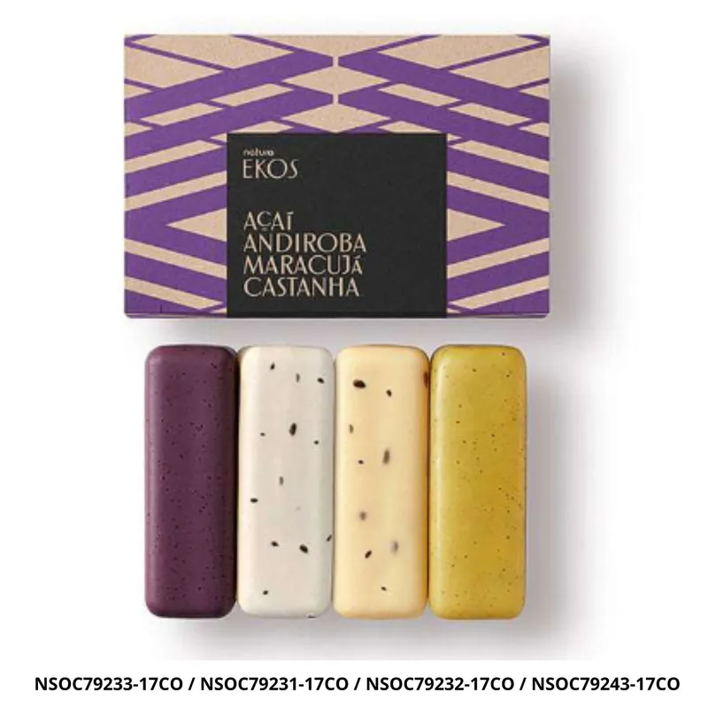 NATURA - Jabones Ekos Exfoliantes Surtidos