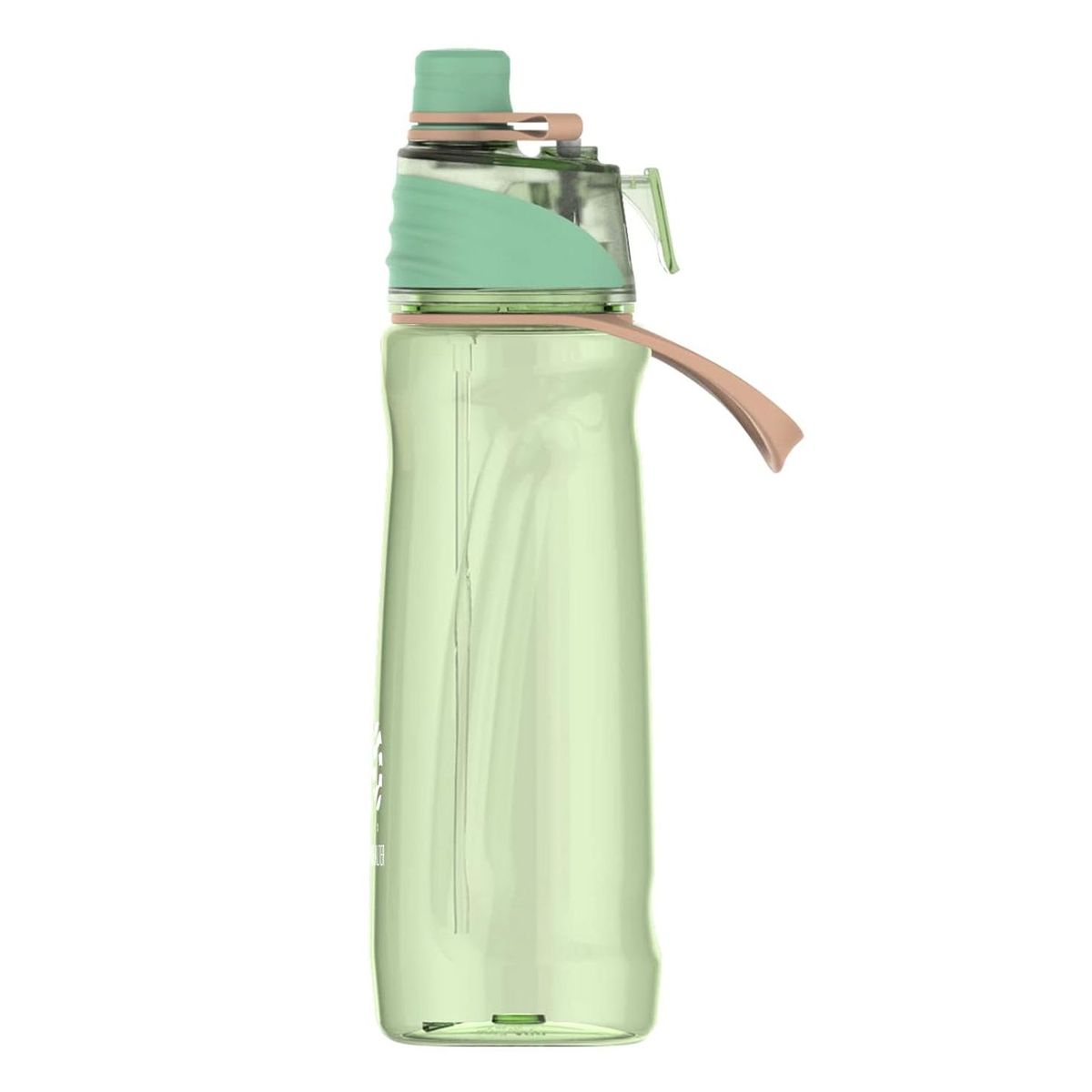 FJBOTTLE - FJBottle - Botella de agua de tritán con spray 650ml - Verde