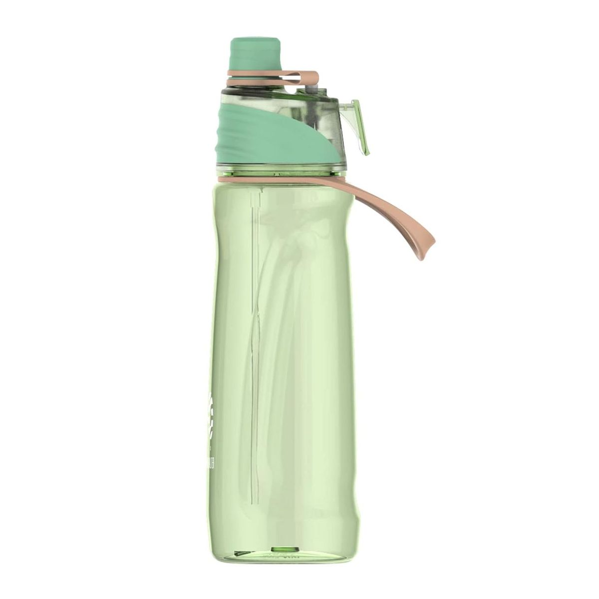 FJBOTTLE - FJBottle - Botella de agua de tritán con spray 650ml - Verde