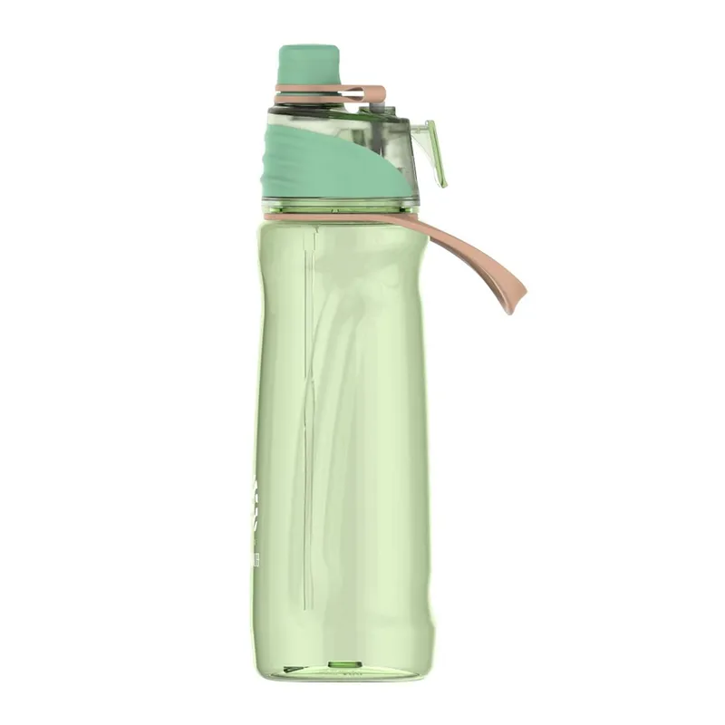 FJBOTTLE - FJBottle - Botella de agua de tritán con spray 650ml - Verde