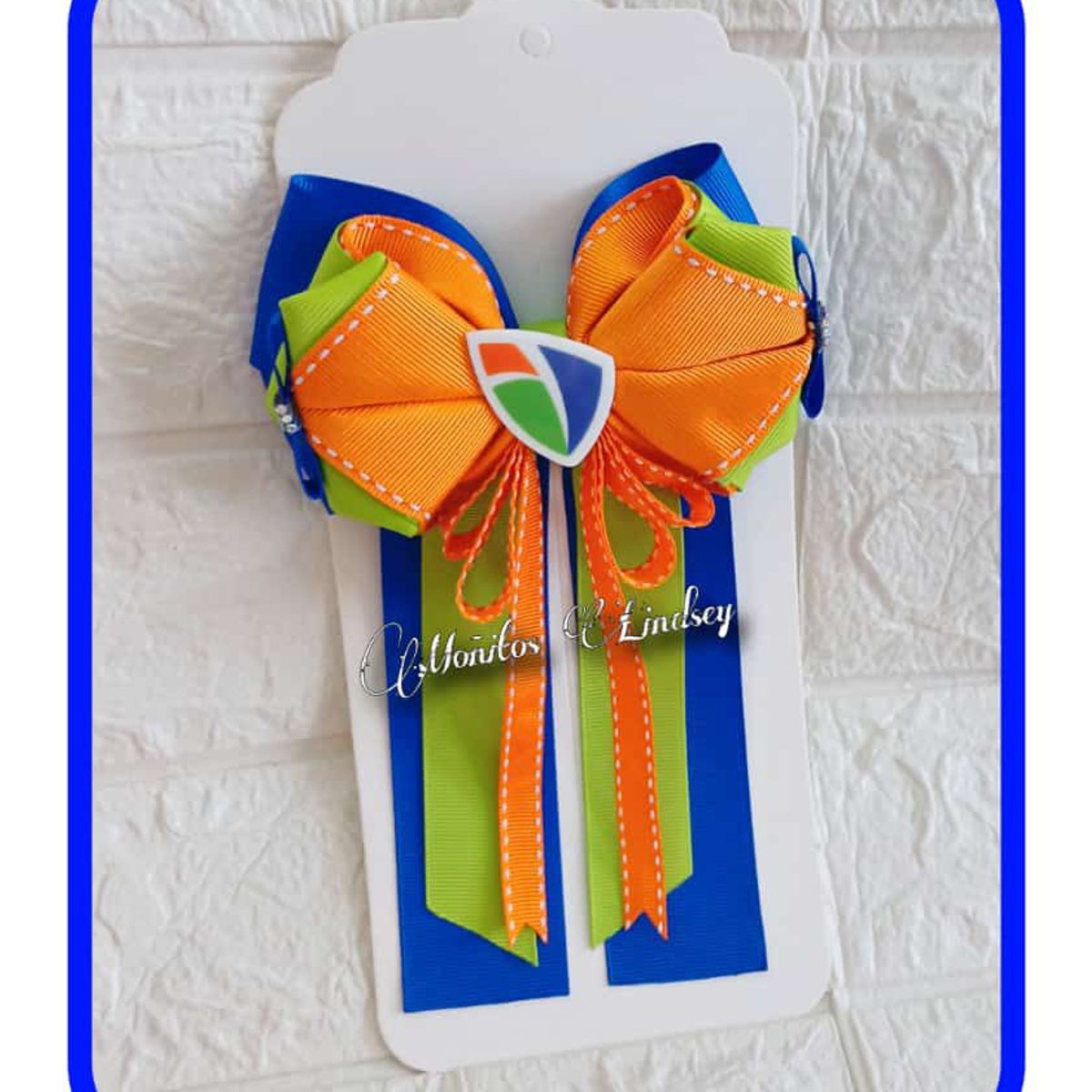 GENERICO - Lazo Escolar Innova  Cabello niña  - Moñitos Lindsey