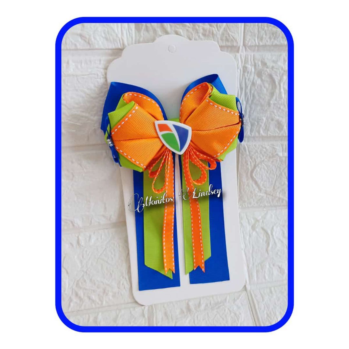 GENERICO - Lazo Escolar Innova  Cabello niña  - Moñitos Lindsey