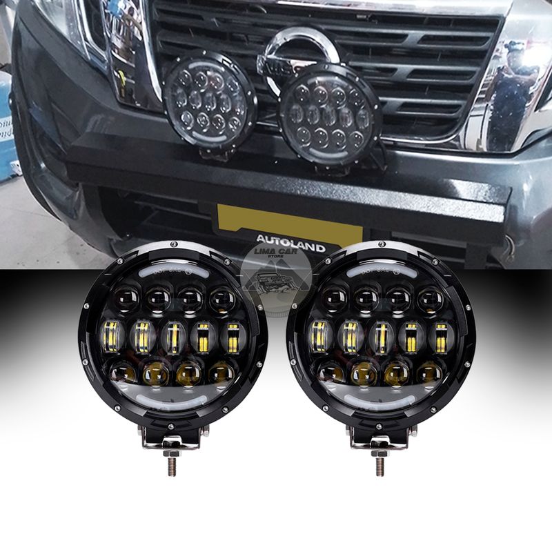 GENERICO - Faros Neblineros 7” 210w Chip LED OSRAM