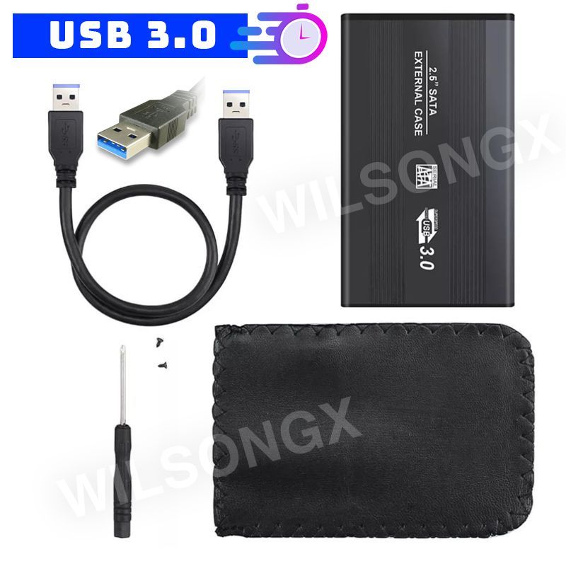 GENERICO - Case disco duro externo usb 3.0 económico adaptador laptop sata 2.5