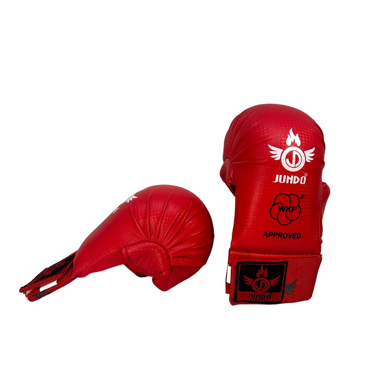 GENERICO - Guantes de Karate WKF Jundo - Rojo Talla S