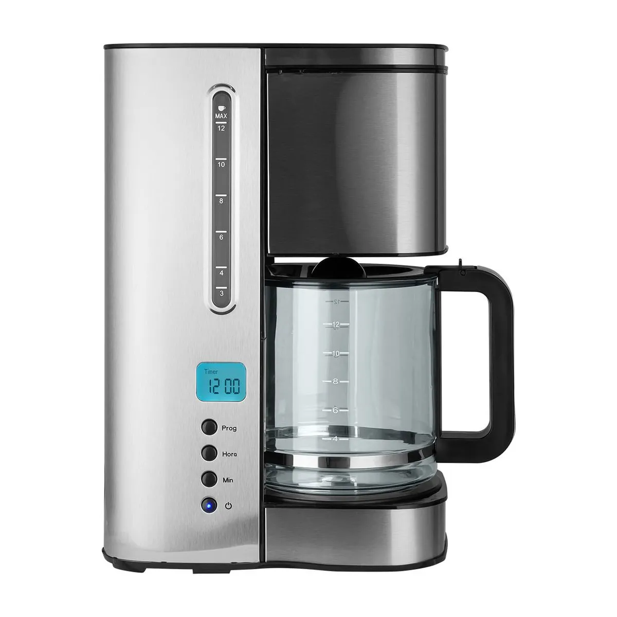 IMAC - Cafetera Eléctrica IMACO CM1281 800ml Gris