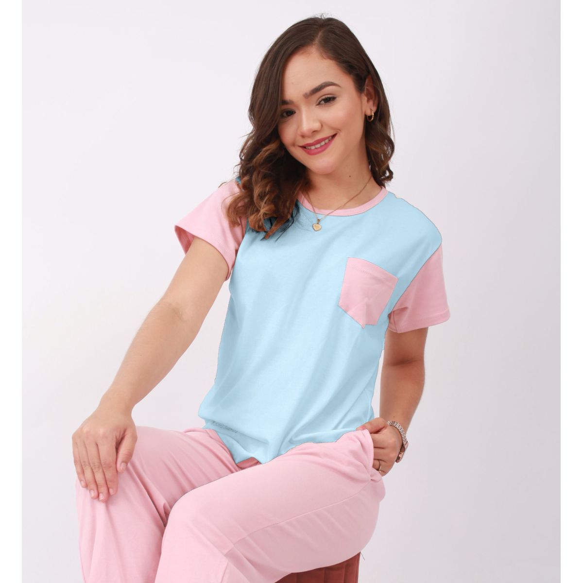 GENERICO - Conjunto Pantalon Polo Pima Kami Sueños