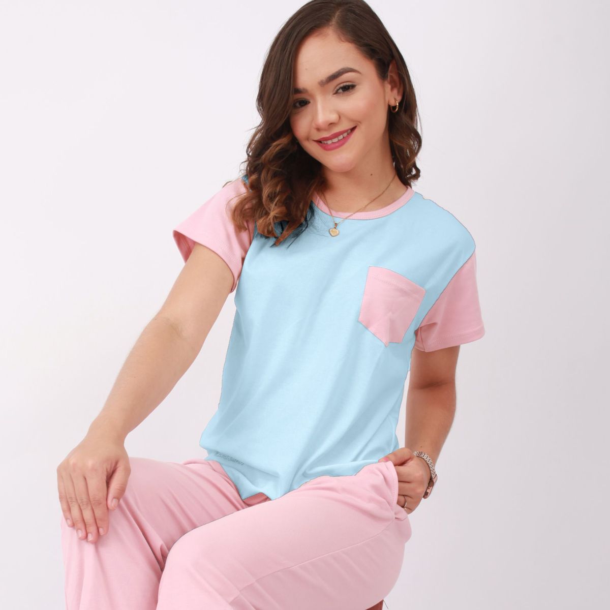 GENERICO - Conjunto Pantalon Polo Pima Kami Sueños