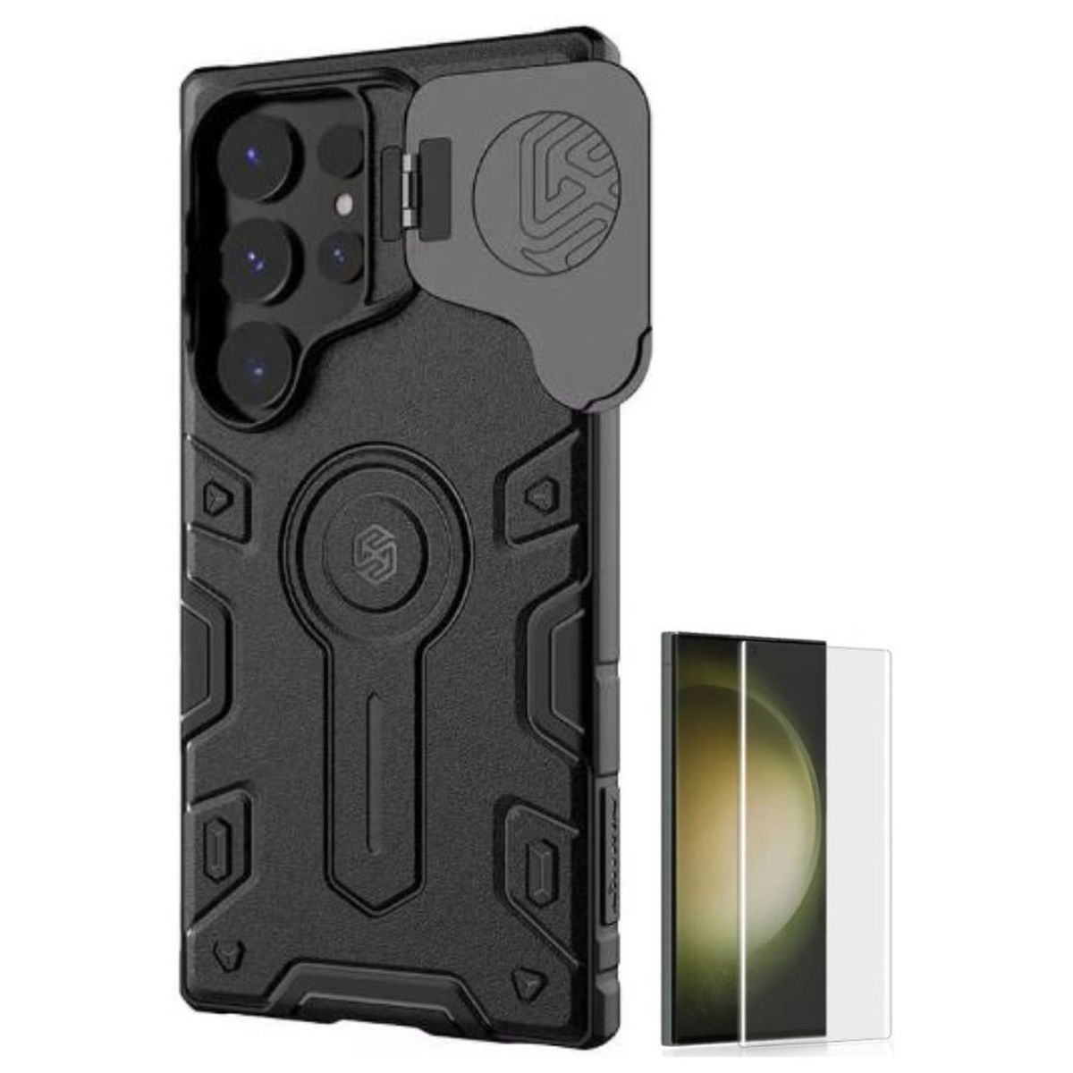 NILLKIN - CASE NILLKIN ARMOR SAMSUNG GALAXY S24 ULTRA Y VIDRIO