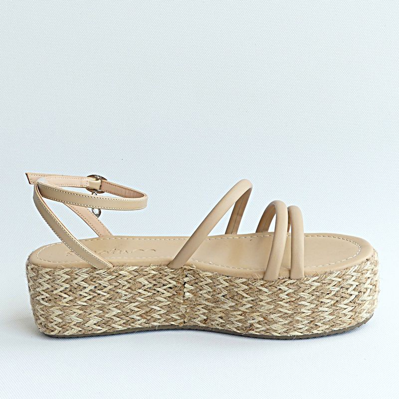 SAPATU - Sandalias Yute Natural Dalila Beige