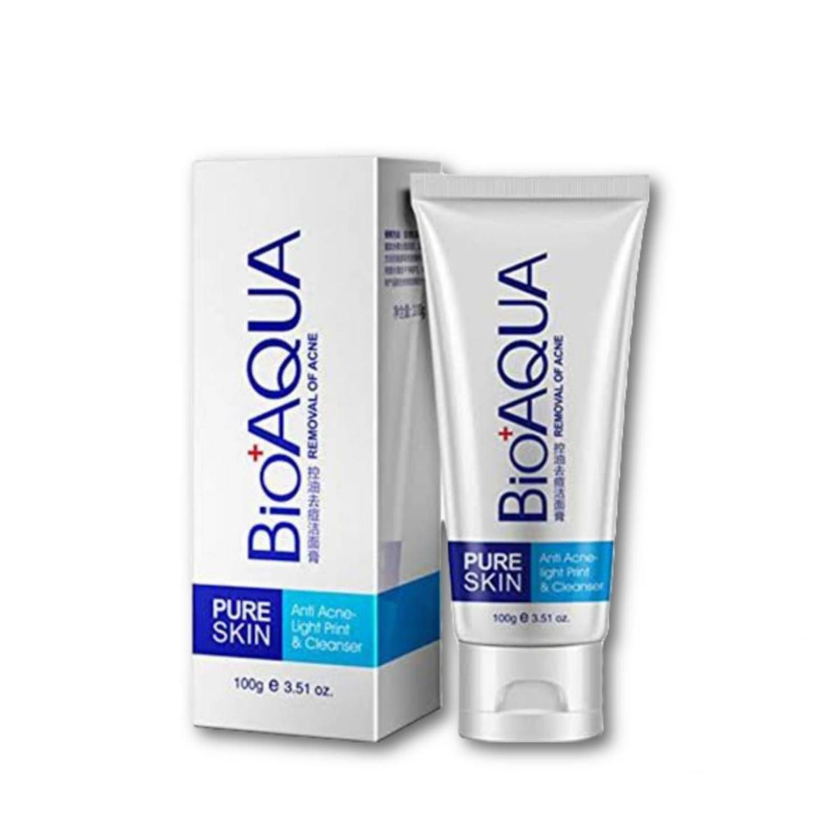 BIOAQUA - GEL LIMPIADOR ANTI ACNÉ  BIOAQUA