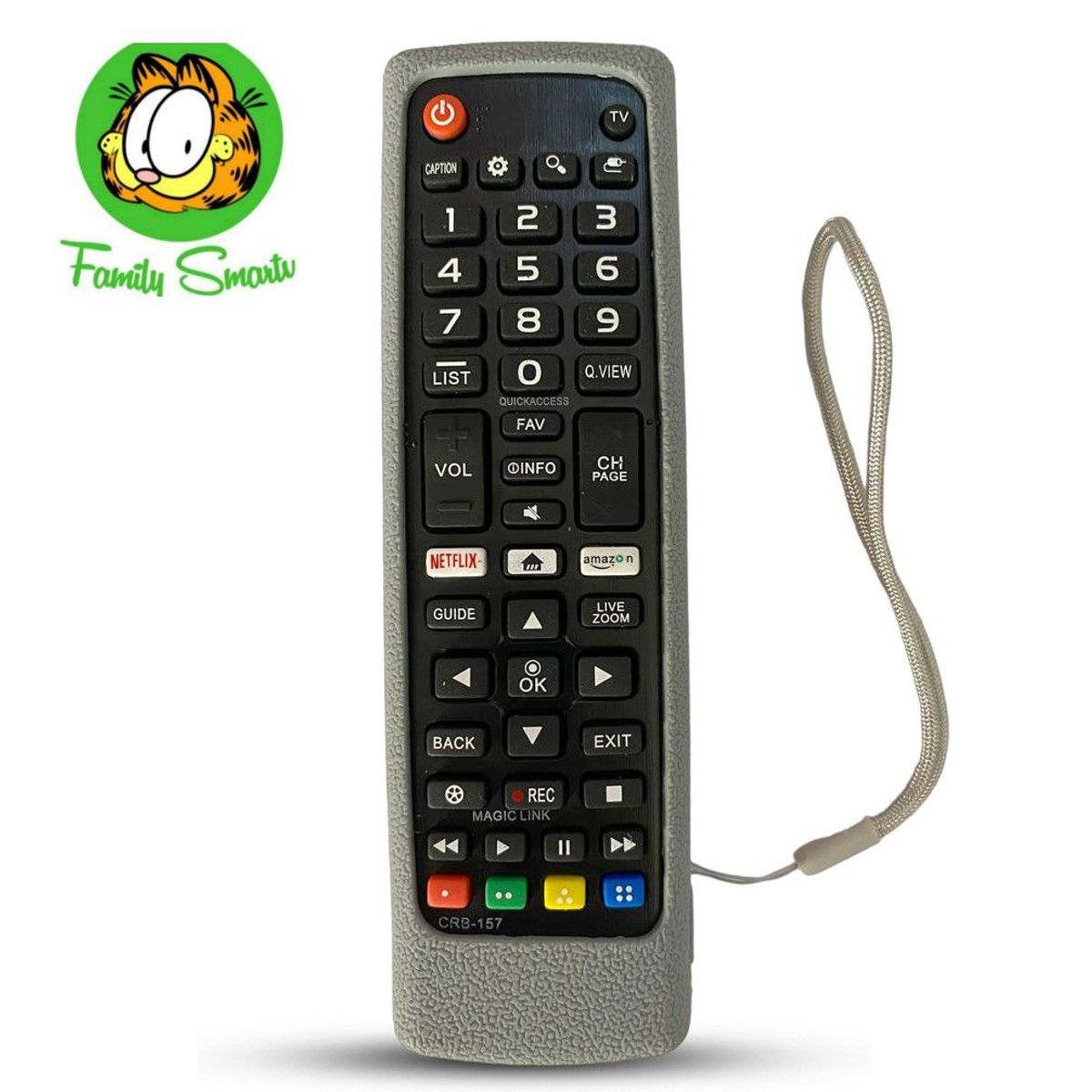 GENERICO - Funda para Control Remoto para Lg Smart tv Plomo