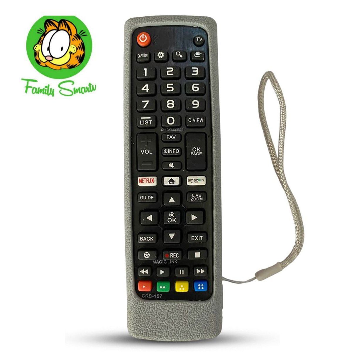 GENERICO - Funda para Control Remoto para Lg Smart tv Plomo