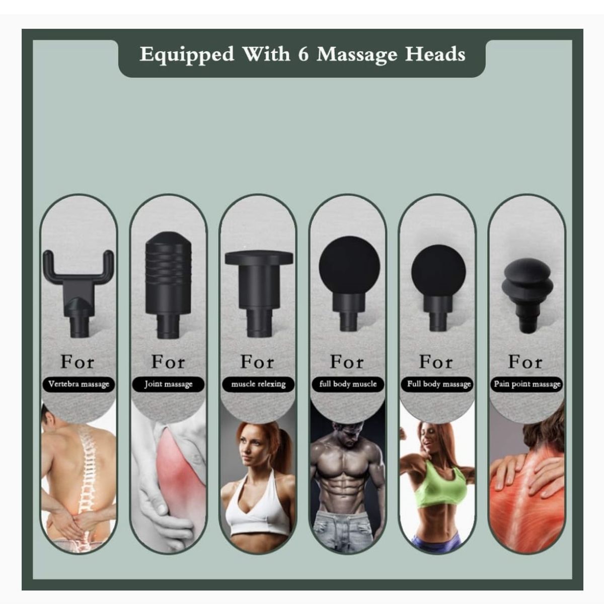 IMPORTADO MC - Pistola de Masajes Muscular 30 Niveles - Profesional Con Pantalla LCD