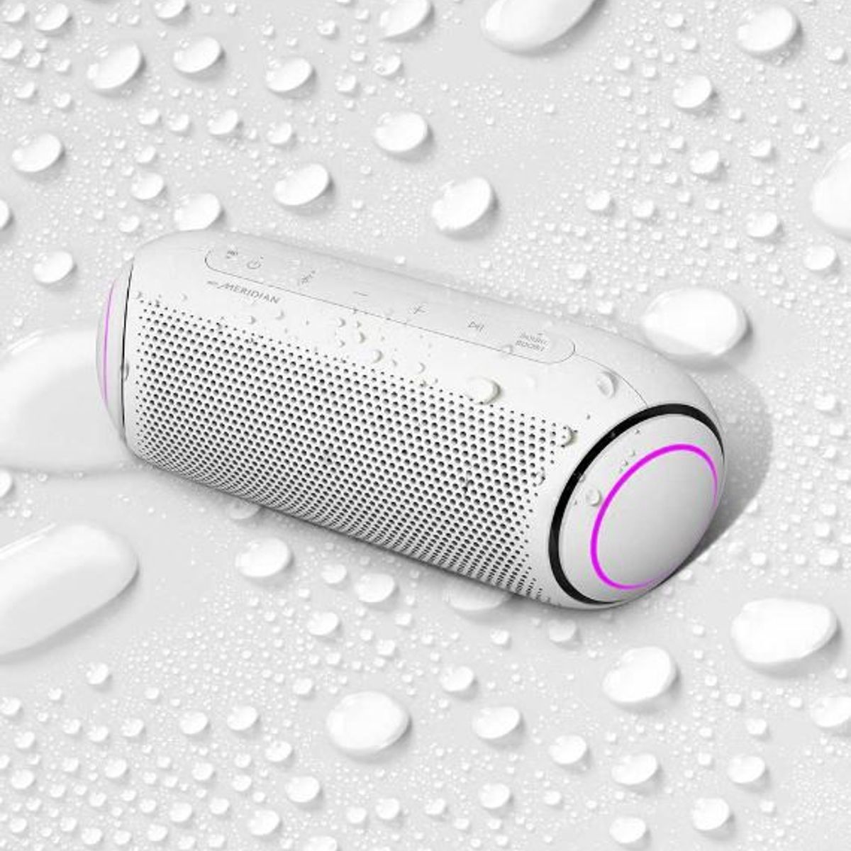 LG - Parlante Bluetooth Portátil LG XBOOM GO PL5W Blanco