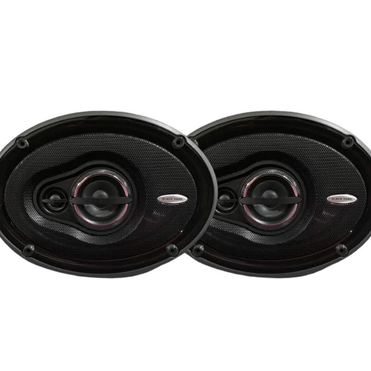 BLACK HAWK - Parlante Ovalado Triaxial  600 Watts Black Haw