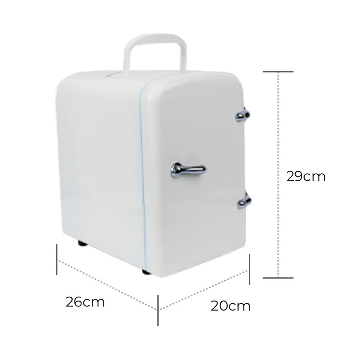 VIVIBOX - Mini Refrigeradora 4l Compacta Y Versátil