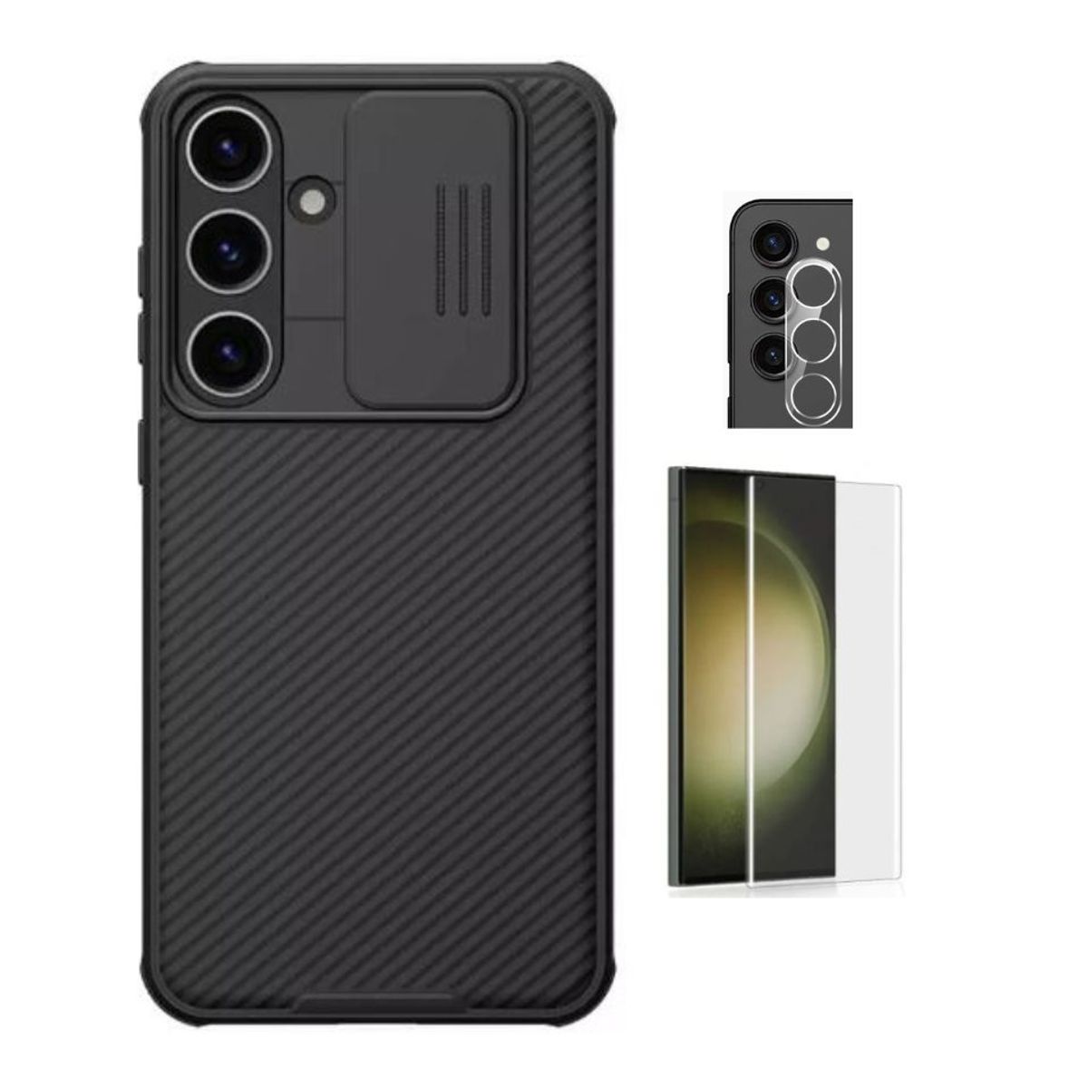 NILLKIN - CASE NILLKIN CAMSHIELD SAMSUNG S24 PLUS CON VIDRIOS