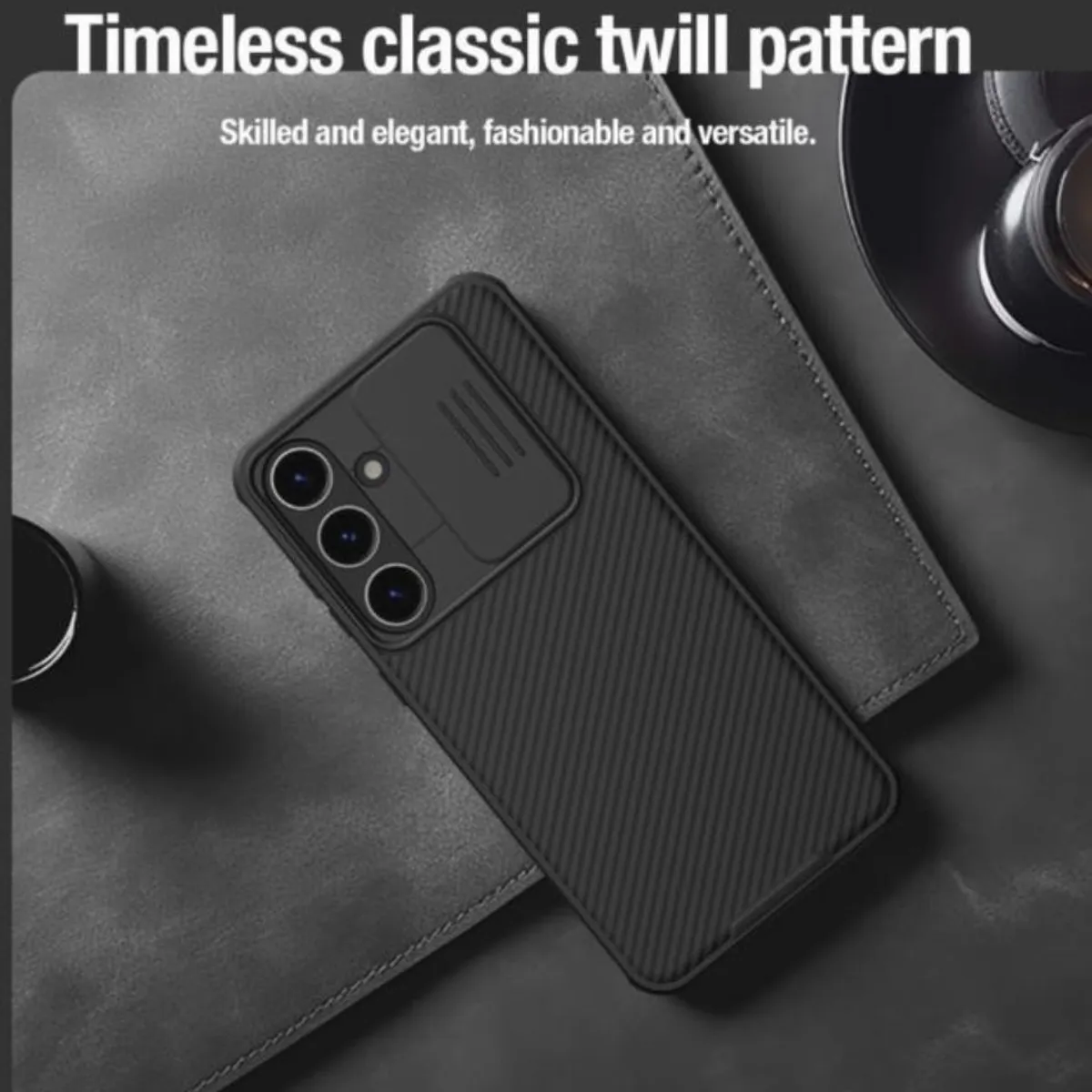 NILLKIN - CASE NILLKIN CAMSHIELD SAMSUNG S24 PLUS CON VIDRIOS